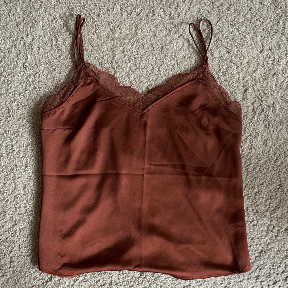 Lace Trim Tank